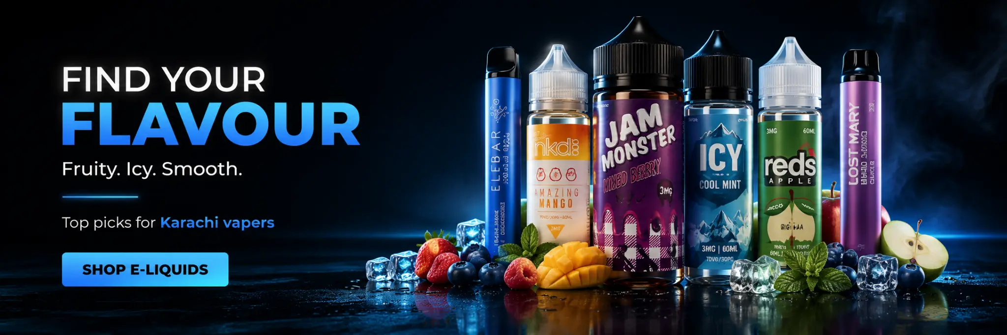 Shop Salt Nic and Freebase e-liquids at Vape Planet